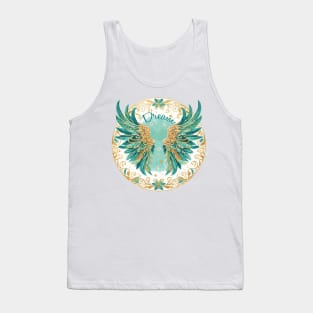 Angel Wings Watercolor Dream Tank Top